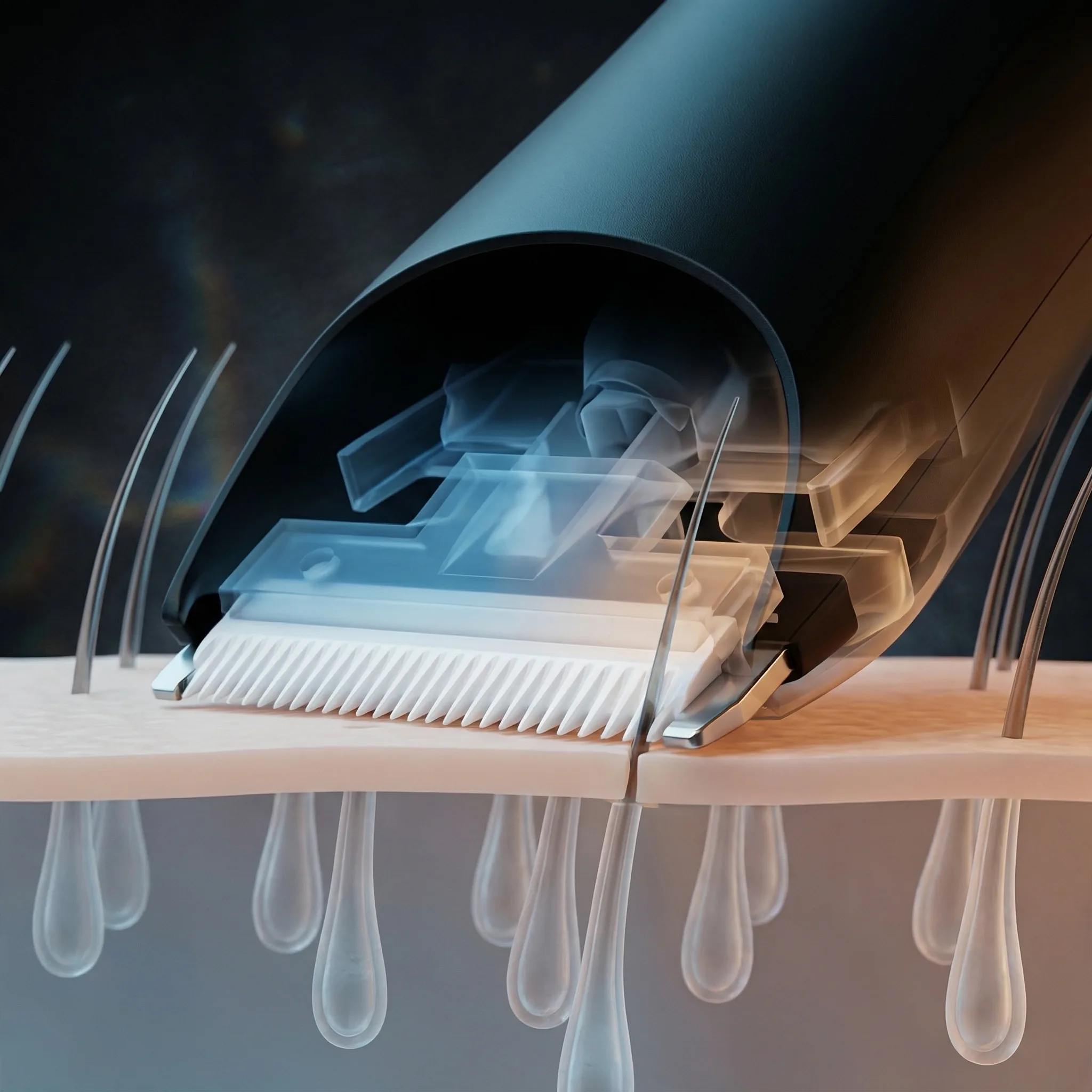 Raio-X da lâmina de cerâmica SkinSafe